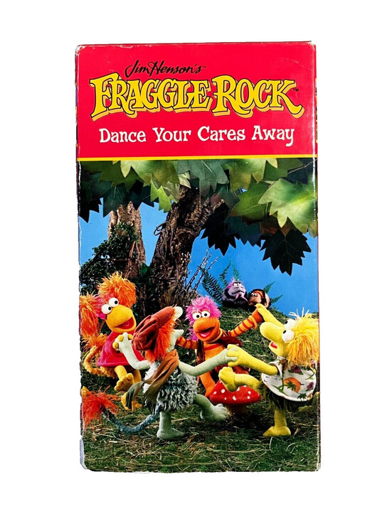 Other - Fraggle Rock: Dance Your Cares Away VHS - Used, Good Condition Vintage Tape